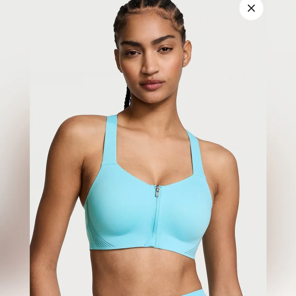 Victoria’s Secret Light Blue Women's Sports Bra - Picture 2 of 6